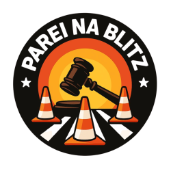 Parei na Blitz - Logo